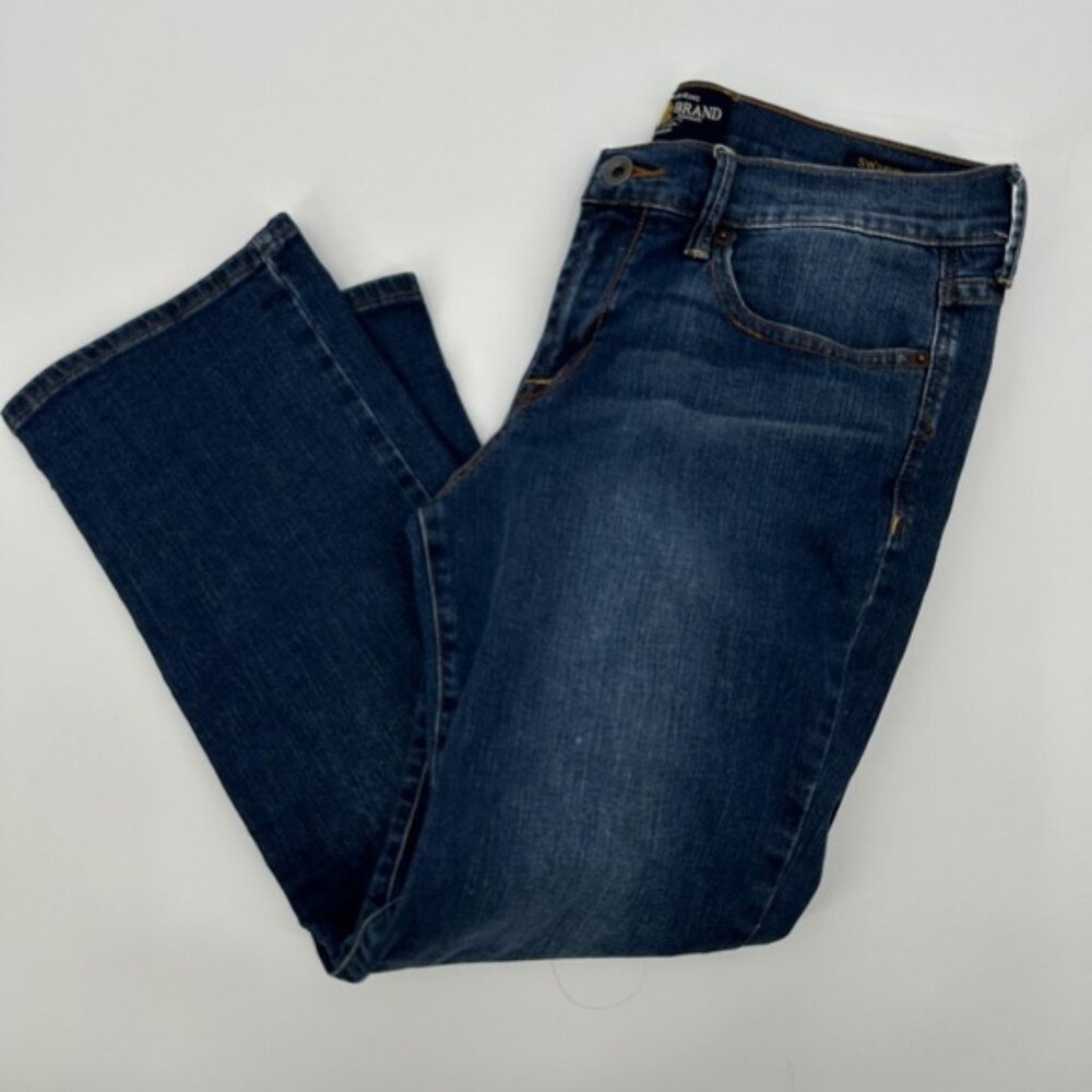 Lucky Brand Jeans Womens 8/29 Blue Sweet'N Crop Cropped Capri Flap Pockets Denim